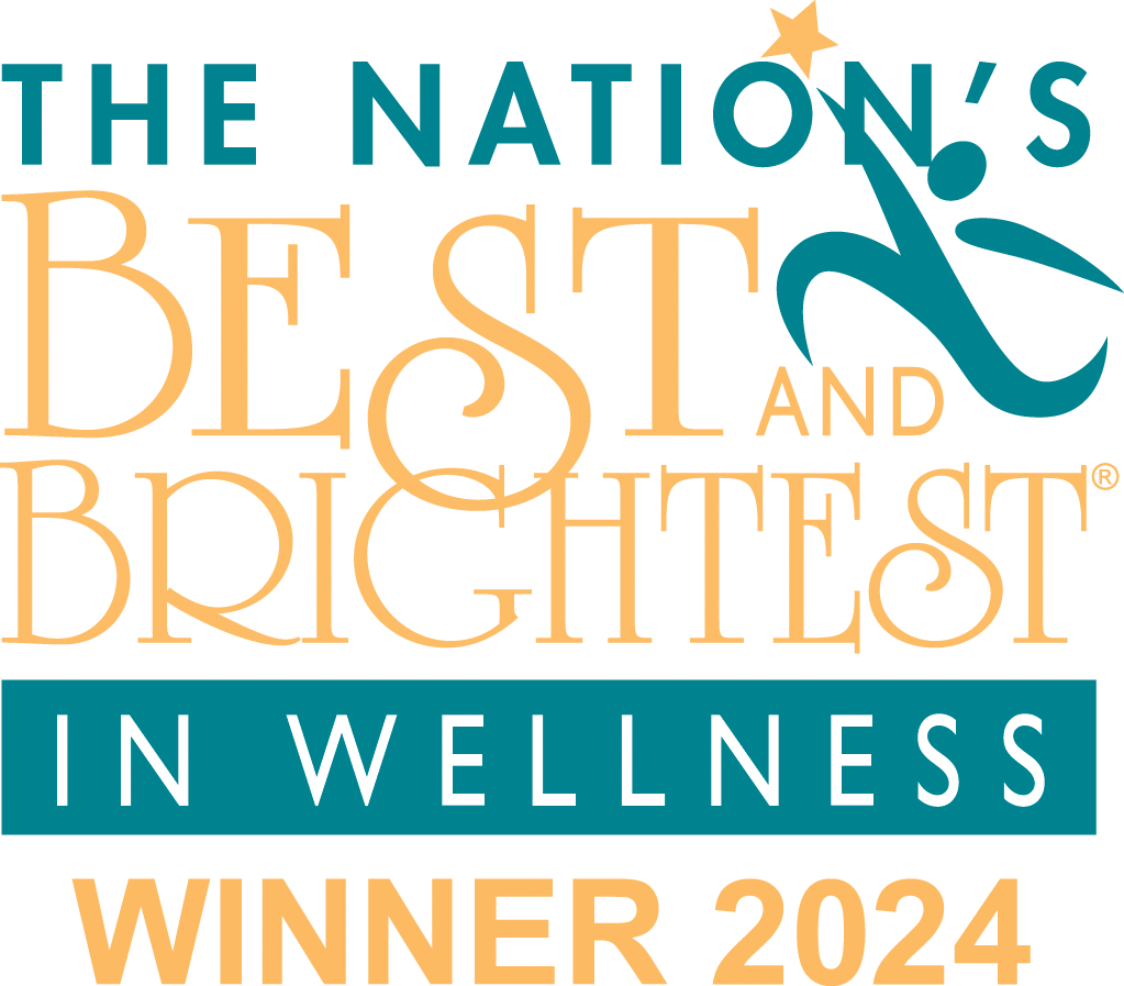 The Nation's Best and Brightest in Wellness Winner 2024 Logo