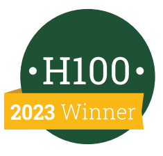 H100 2023 Winner Logo