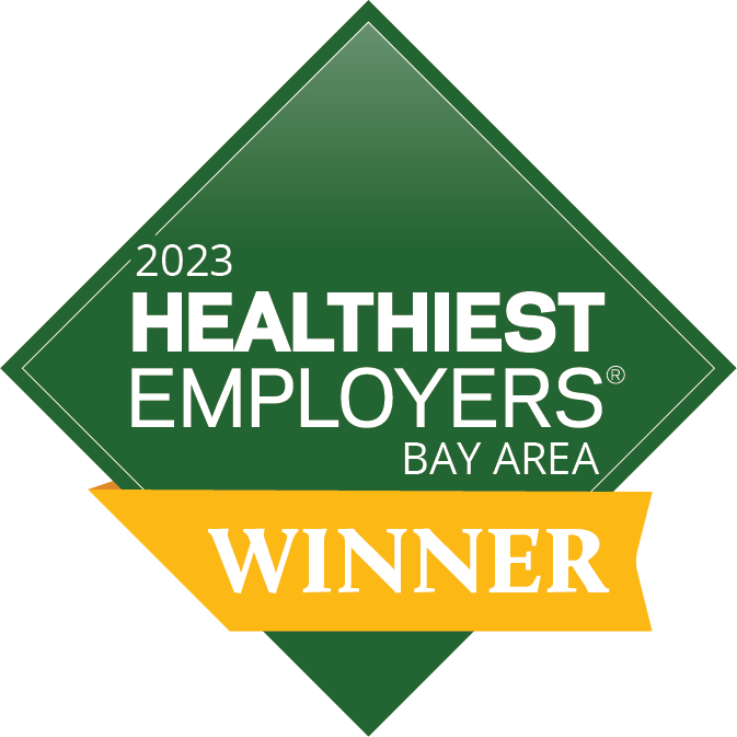 2023 Healthiest Employers Bay Area Winner Logo