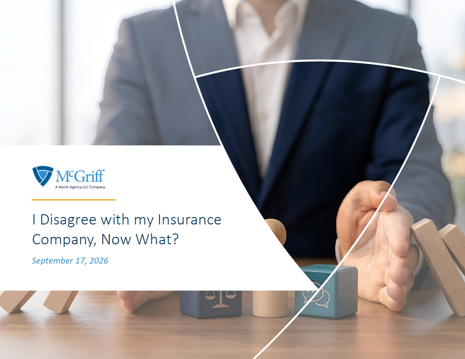Cover image for webinar: I disagree with my insurance company, now what?