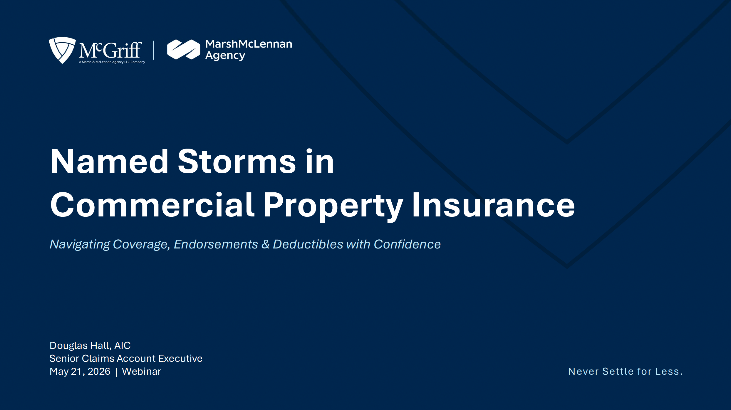 Names storms in commercial property insurance