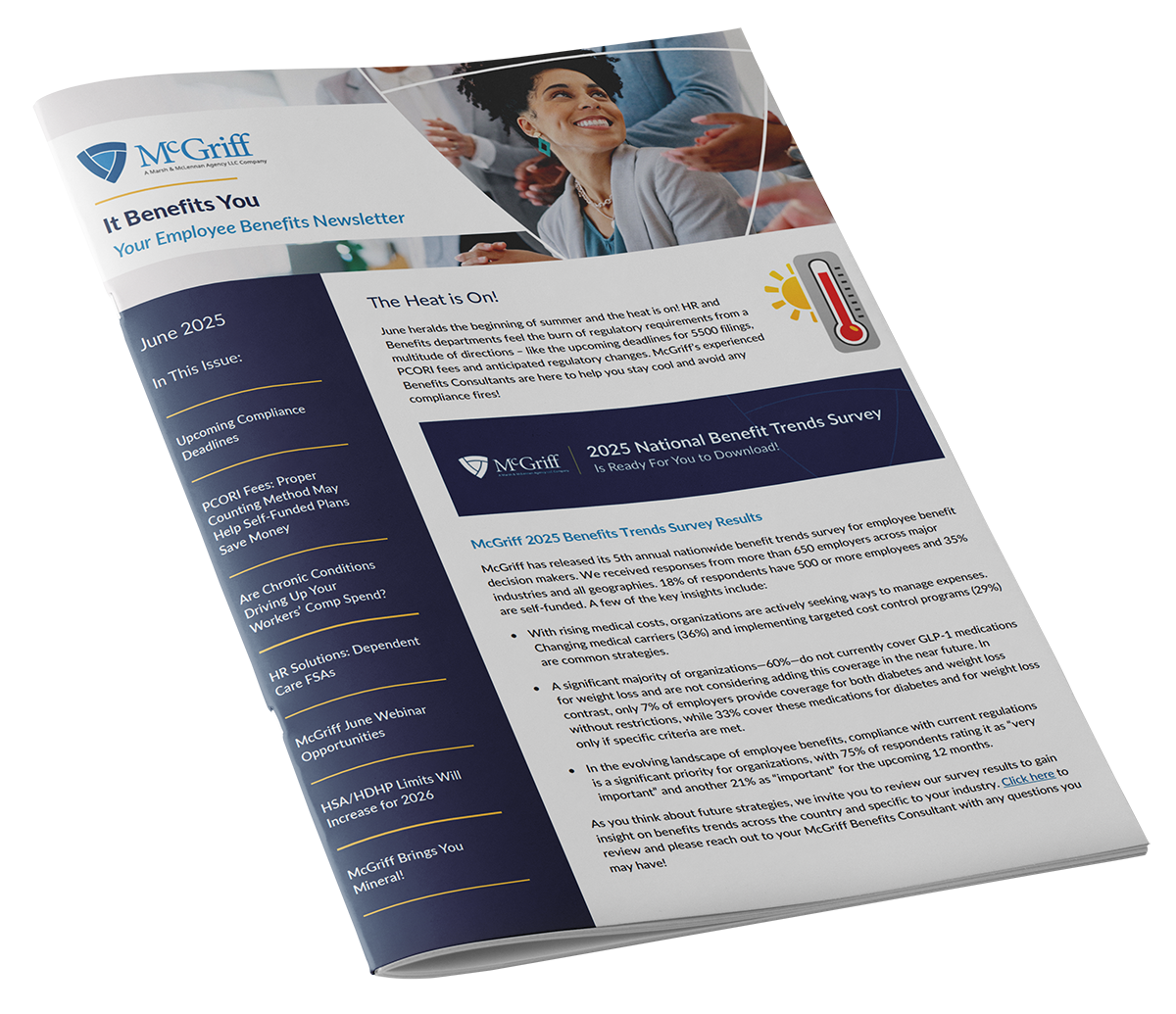 infographic image for June 2025 Employee Benefits Newsletter
